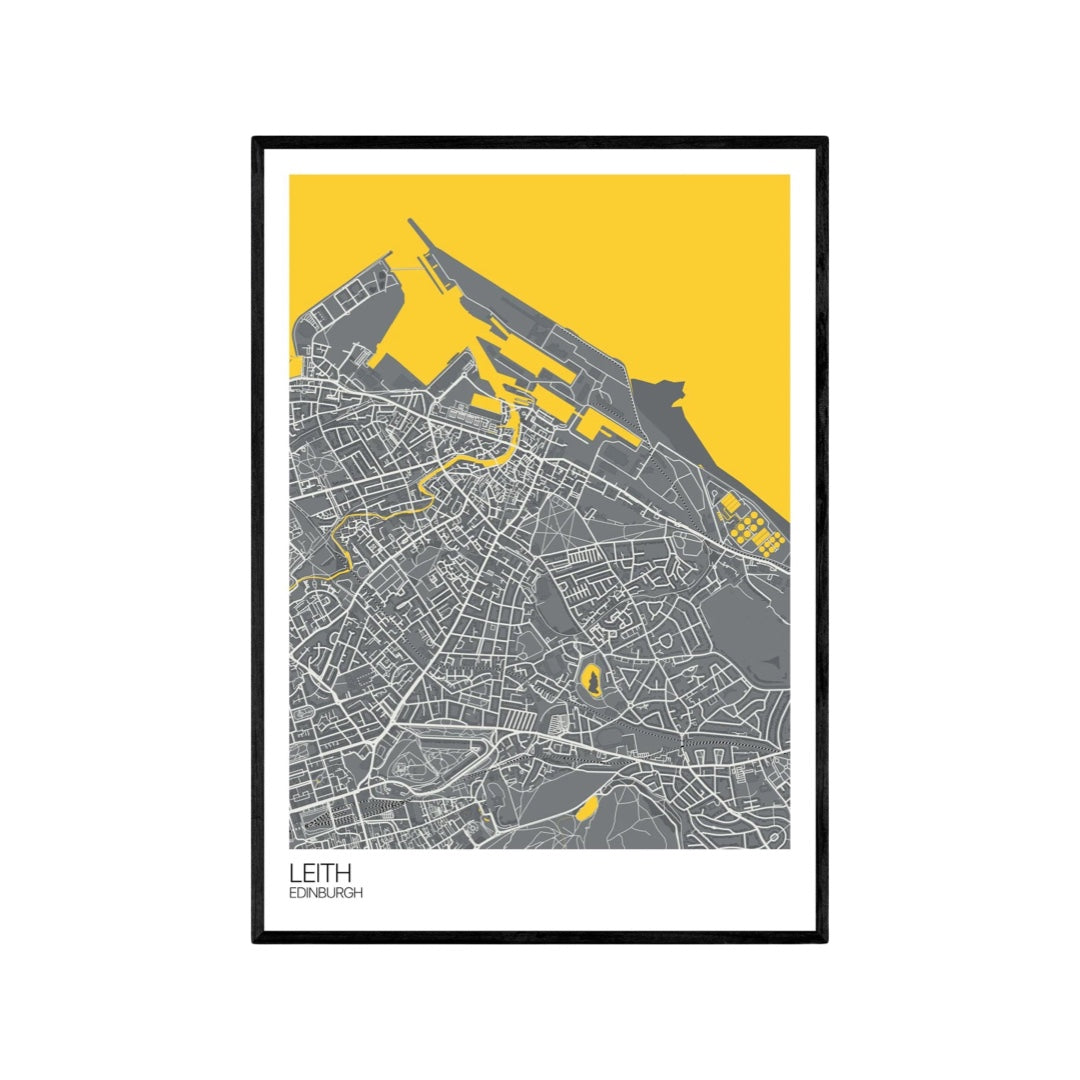 Leith Map Print