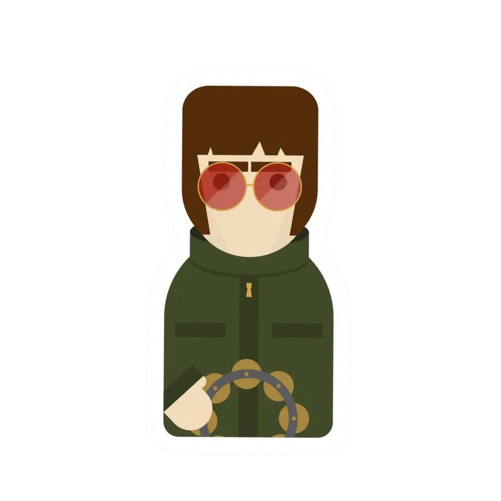 Liam Gallagher Vinyl Sticker