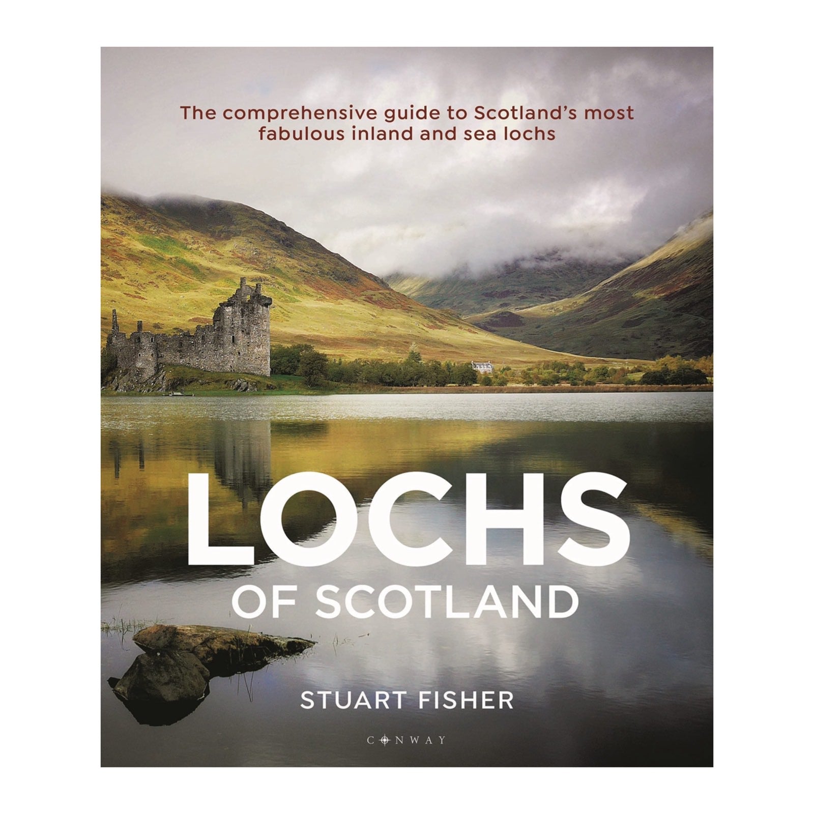 Cover page of Lochs of Scotland with a Loch on the front.
