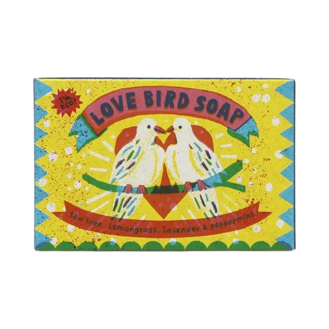 Love Birds Natural Soap Bar
