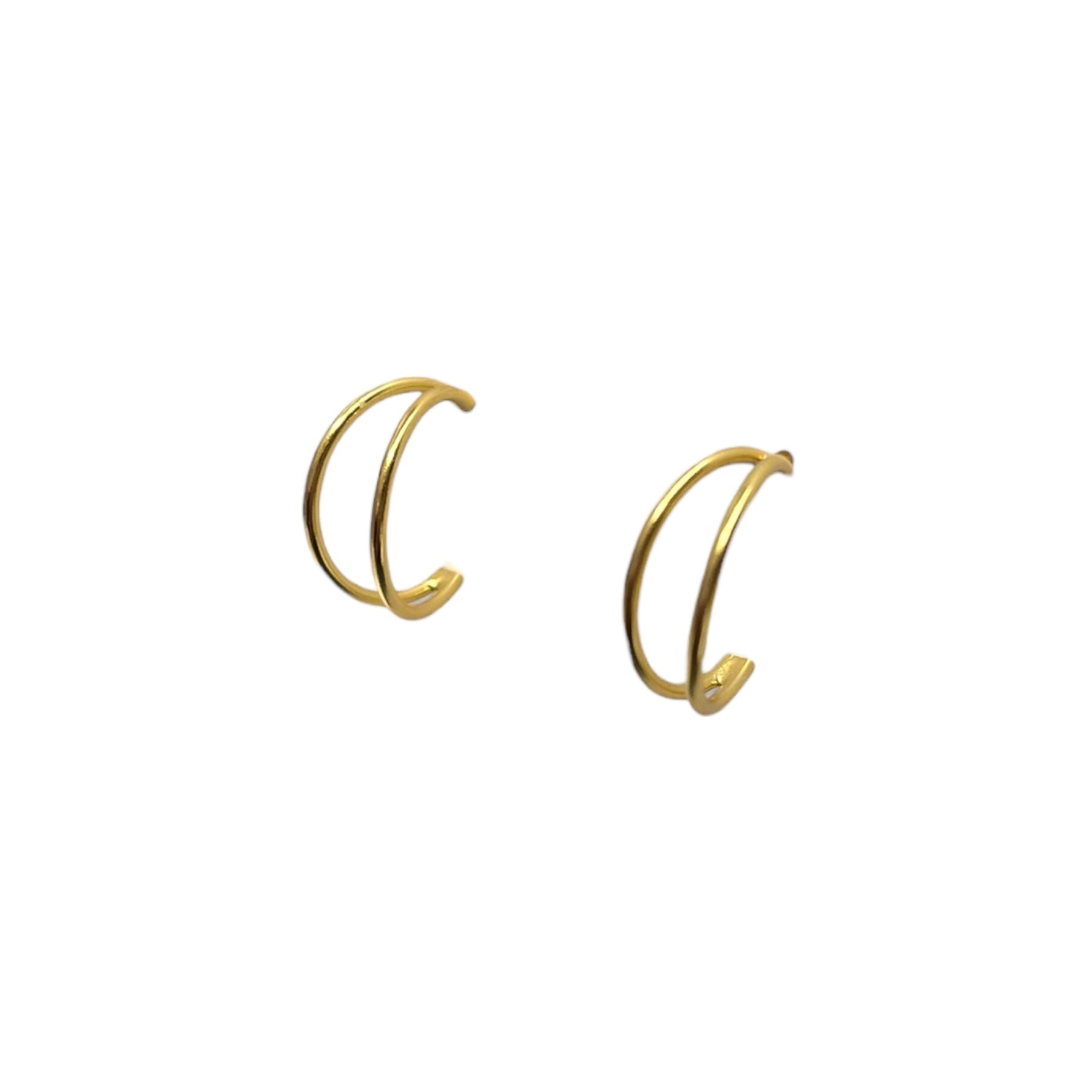 Double Mini Hoop Earrings