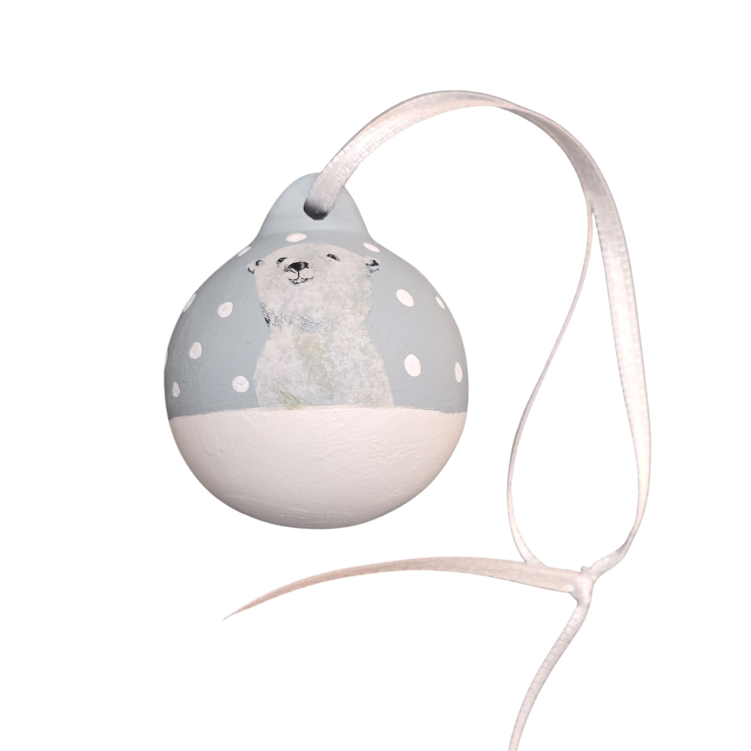 Polar Bear Christmas Bauble