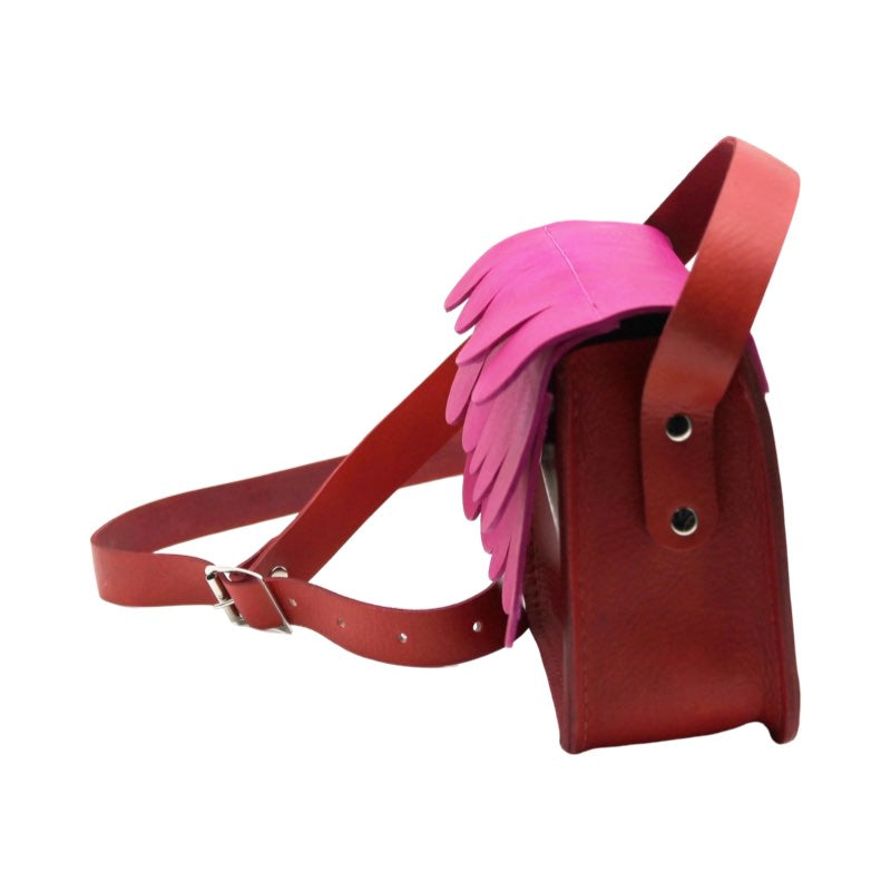 Pangolin Mini Leather Satchel