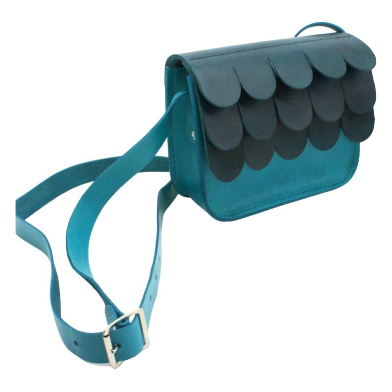 Pangolin Mini Leather Satchel