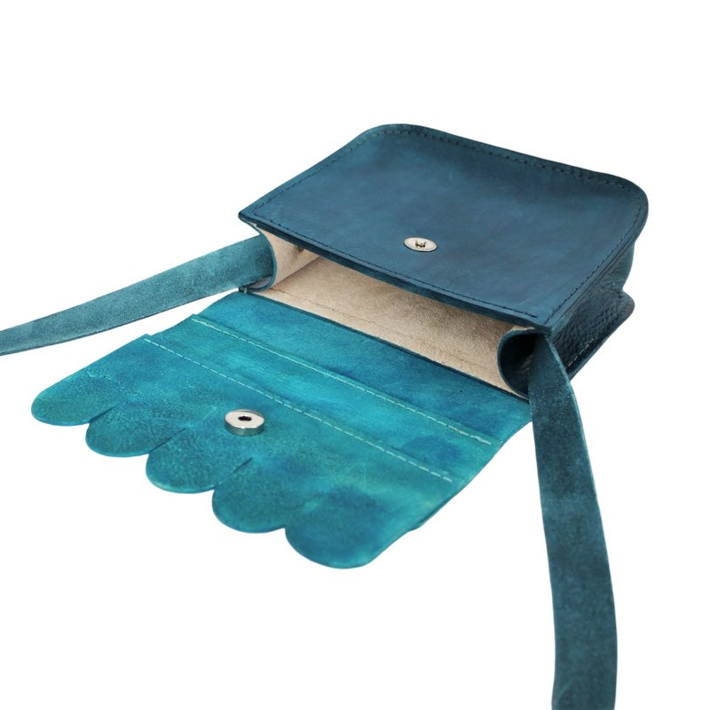 Pangolin Mini Leather Satchel