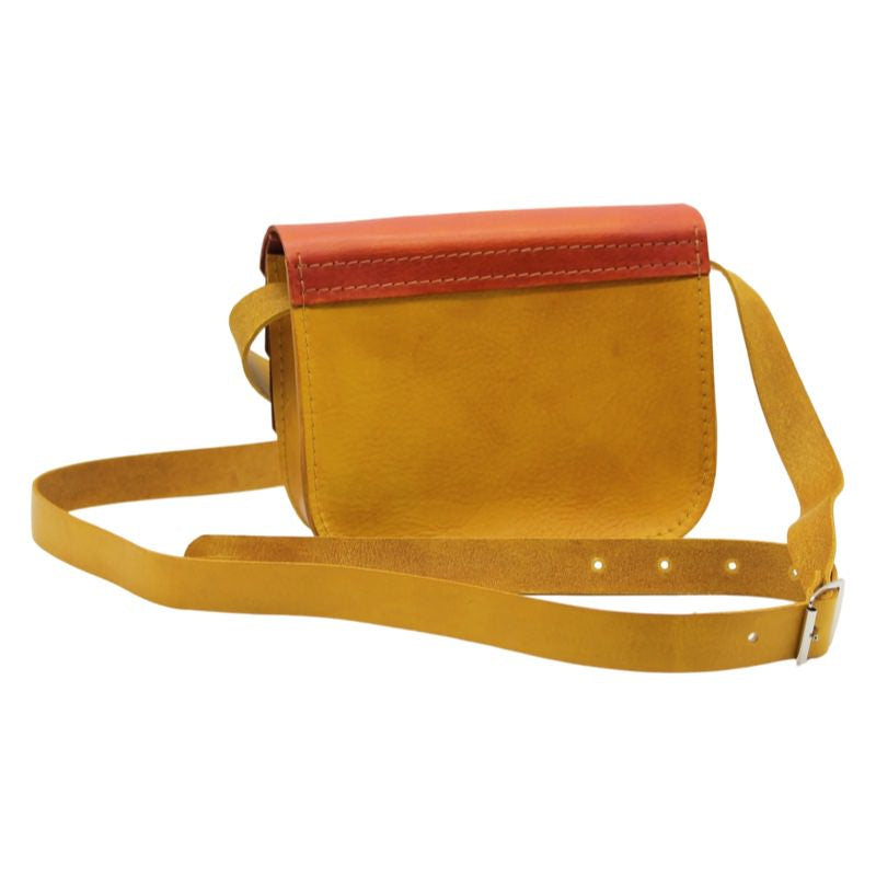 Pangolin Mini Leather Satchel