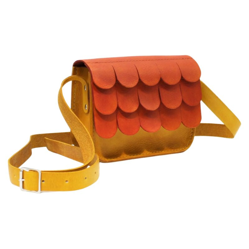 Pangolin Mini Leather Satchel