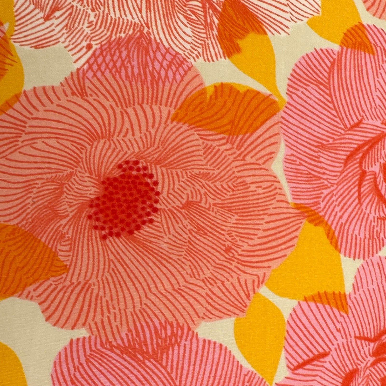 Pastel Roses Pink Drum Lampshade