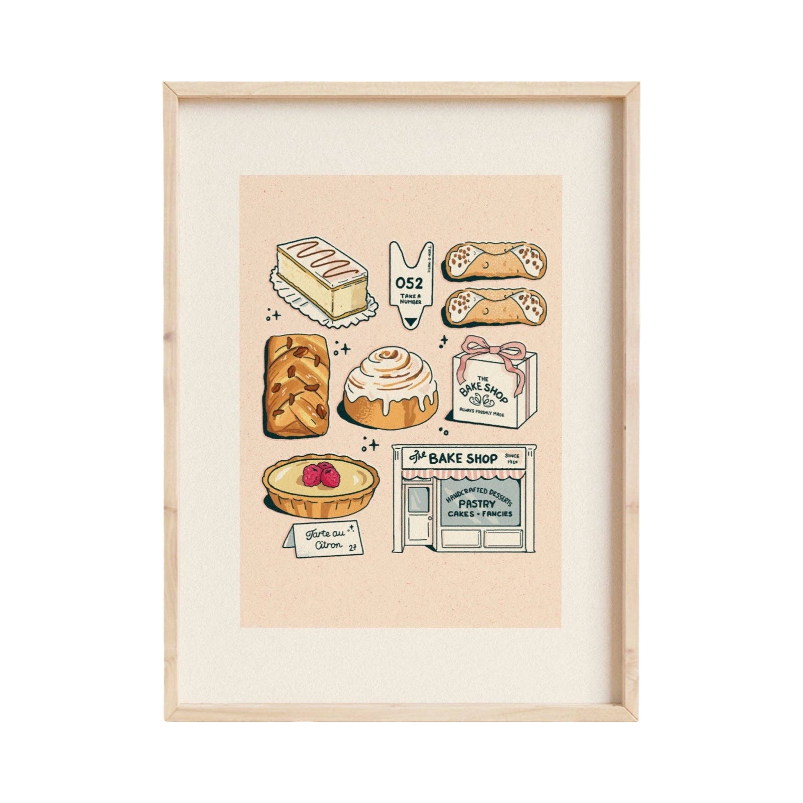Pastry Print
