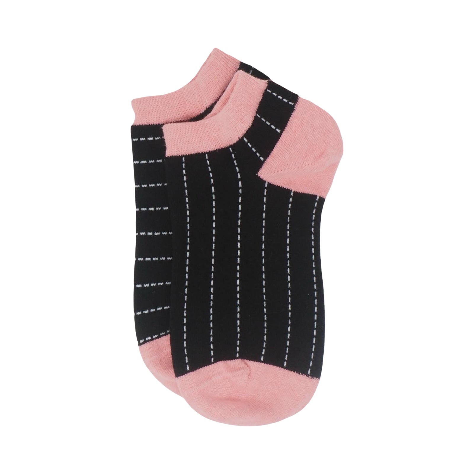 Black Dash Women's Trainer Socks