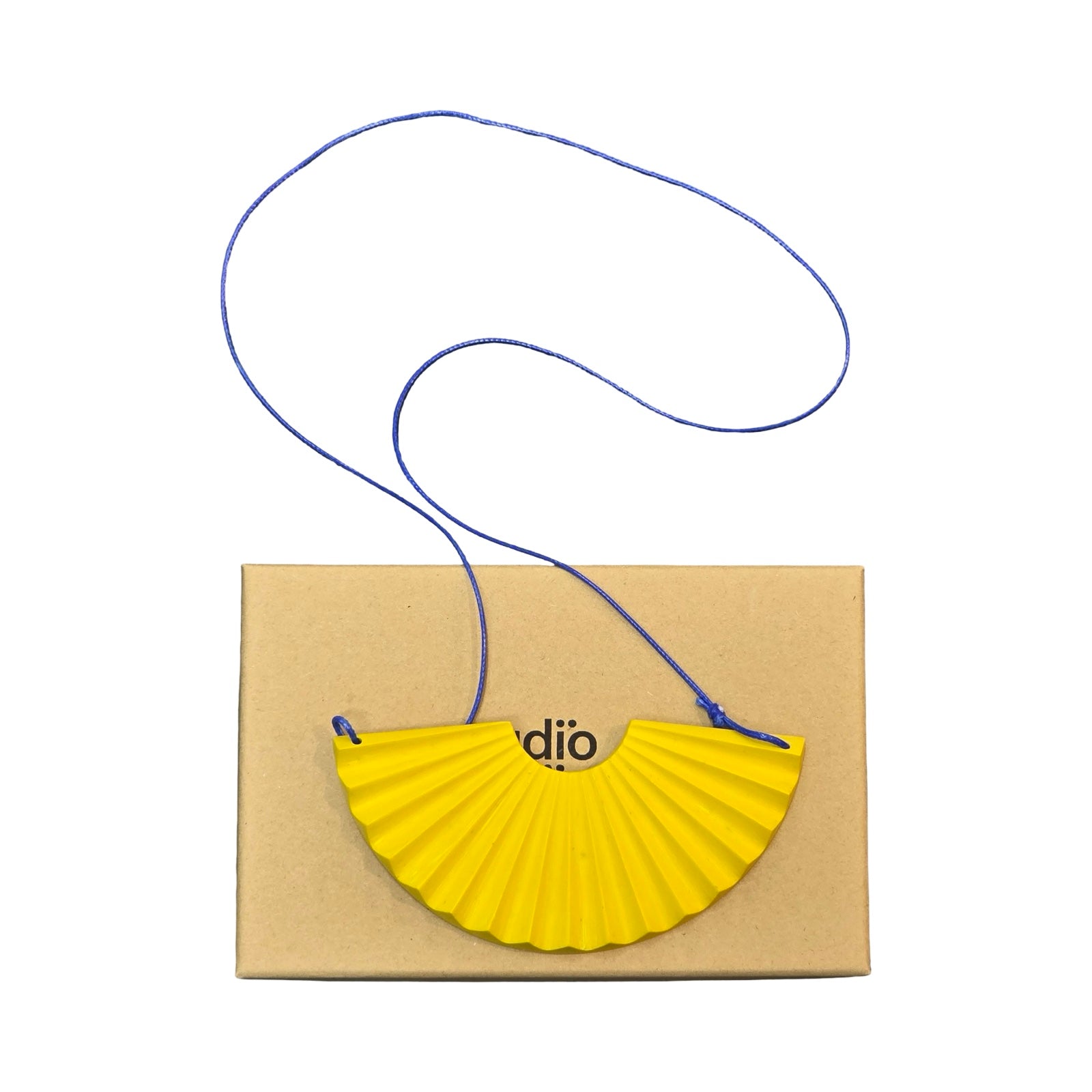 Yellow Sunshine Pendant Necklace