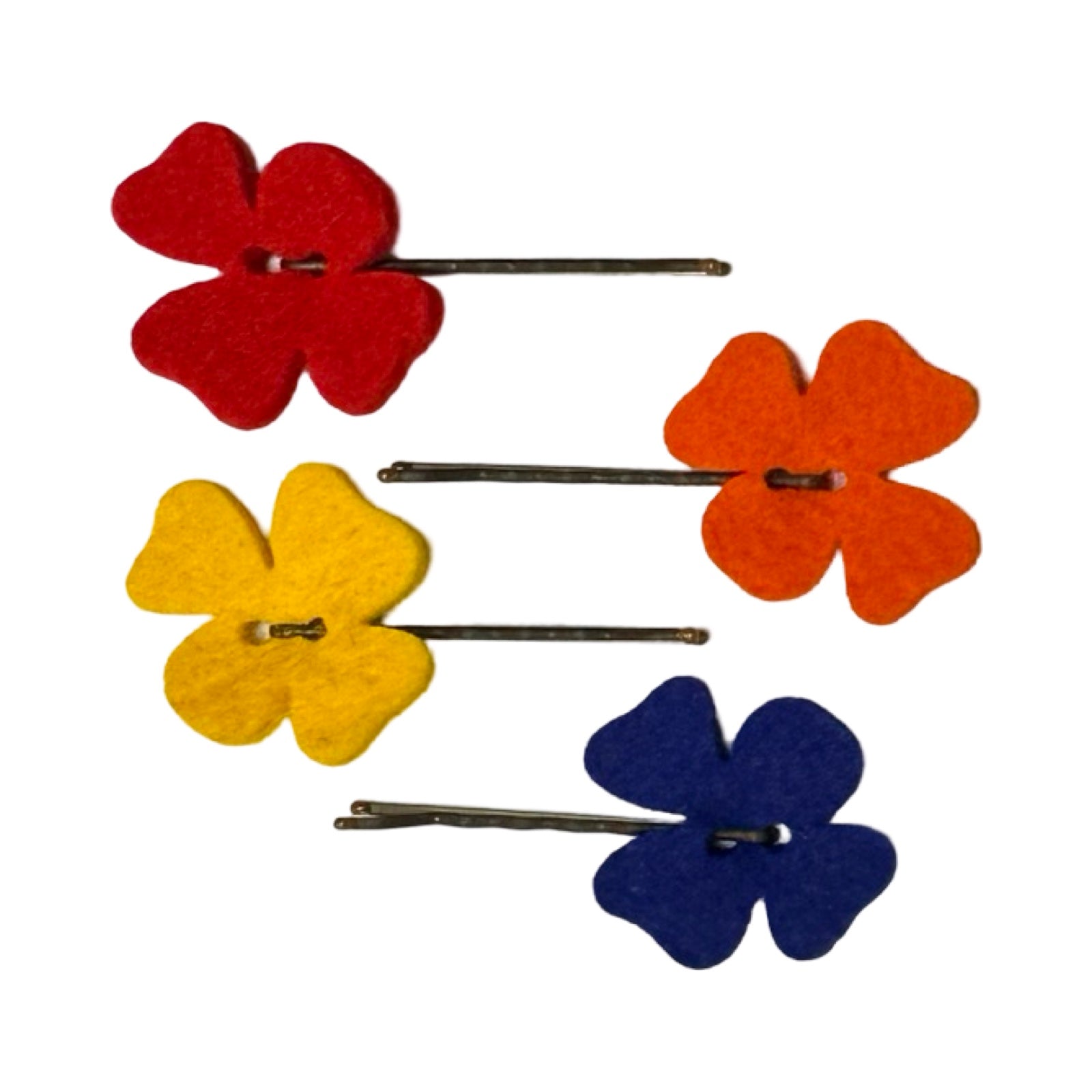 Bright Flower Hair Slides