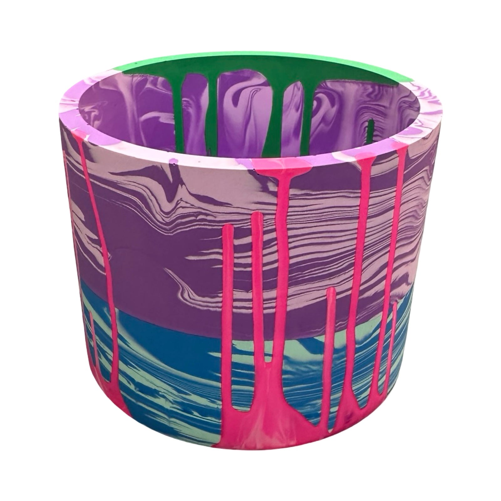 Purple Medium Fusion Planter