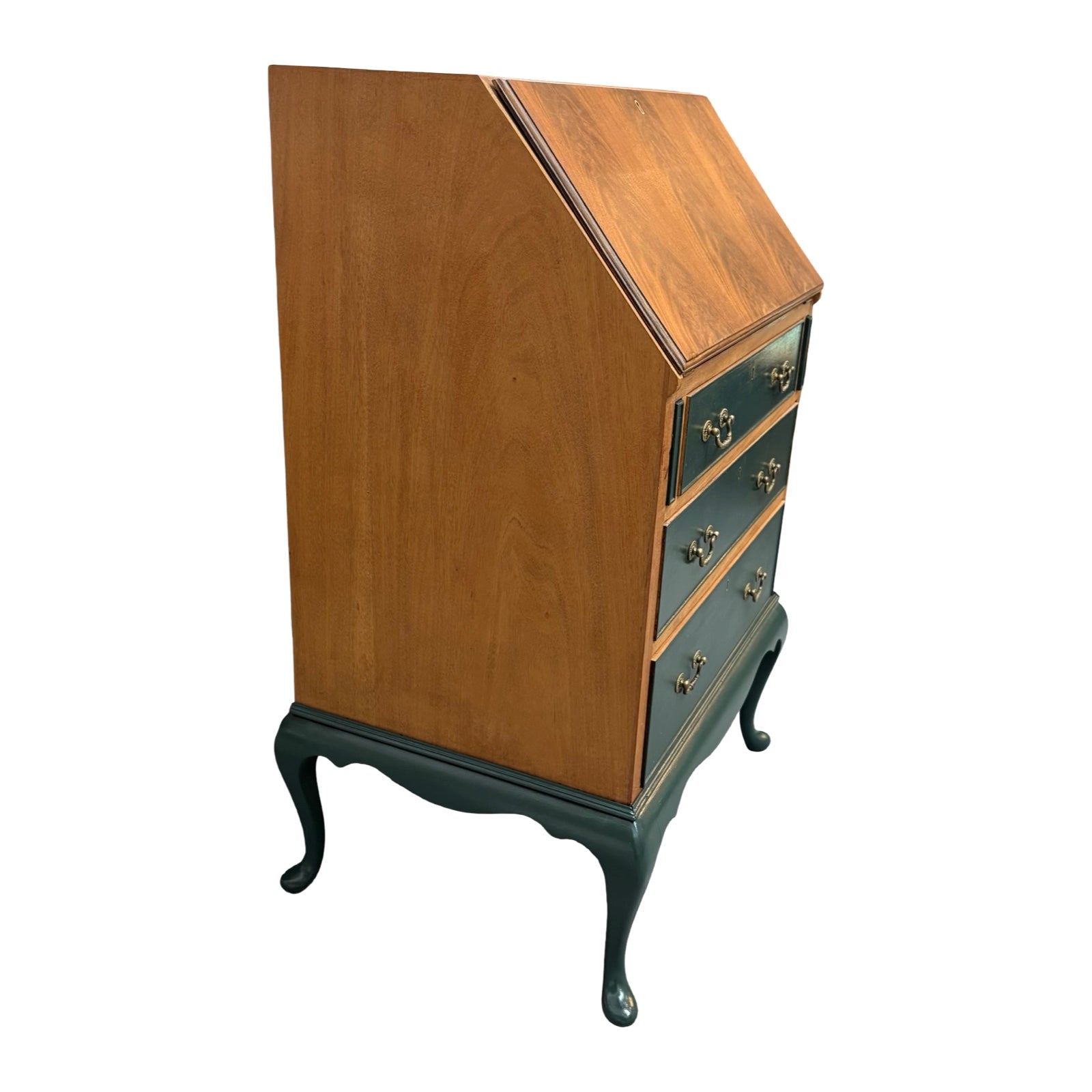 Solid Mahogany 1920s Bureau