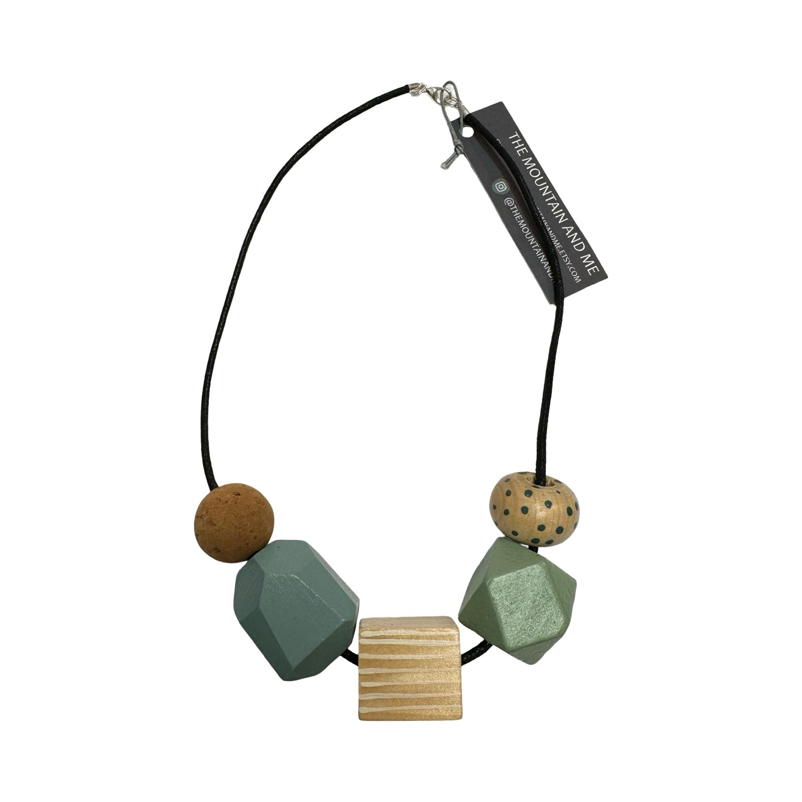 Sea Breeze Chunky Bamboo Necklace