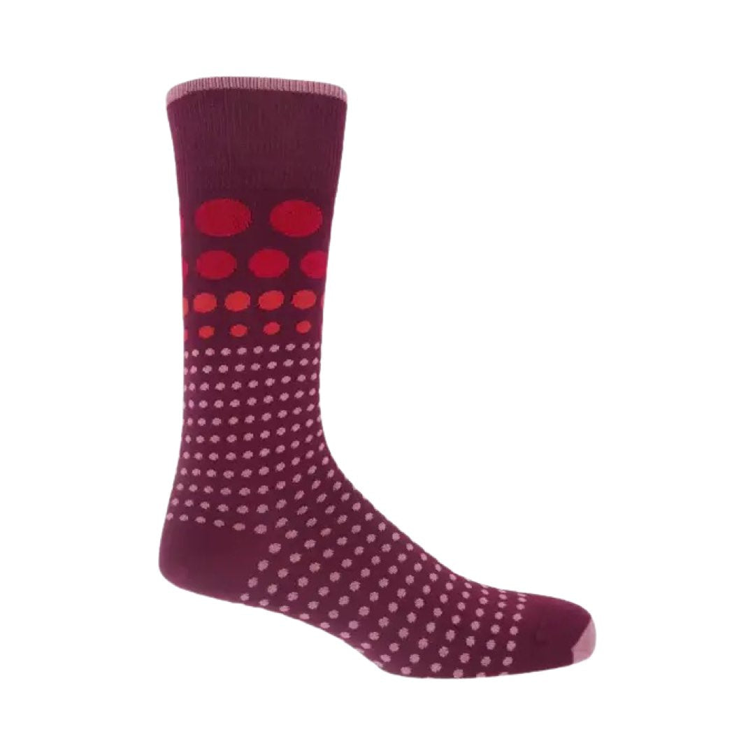 Polka Gradient Men's Socks