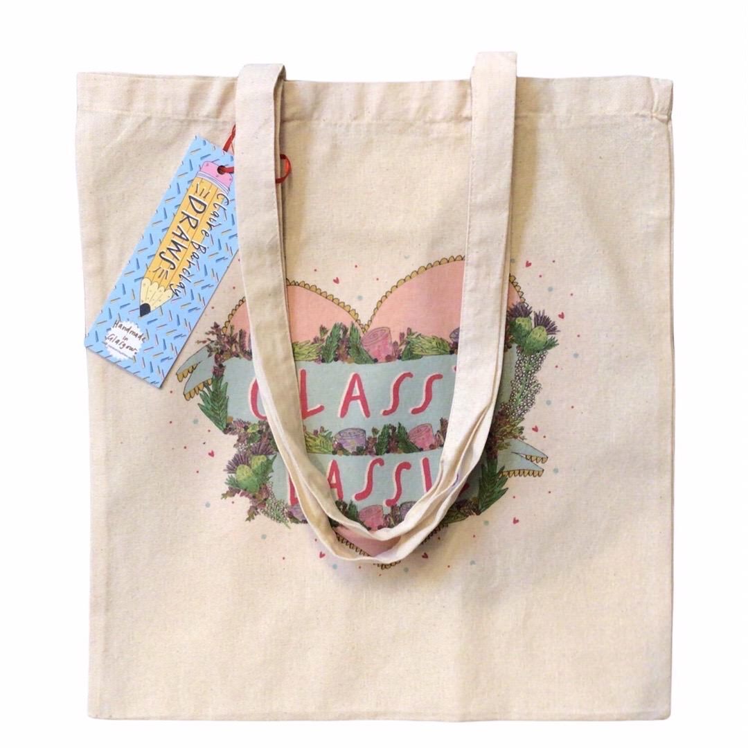 Classy Lassie Tote Bag