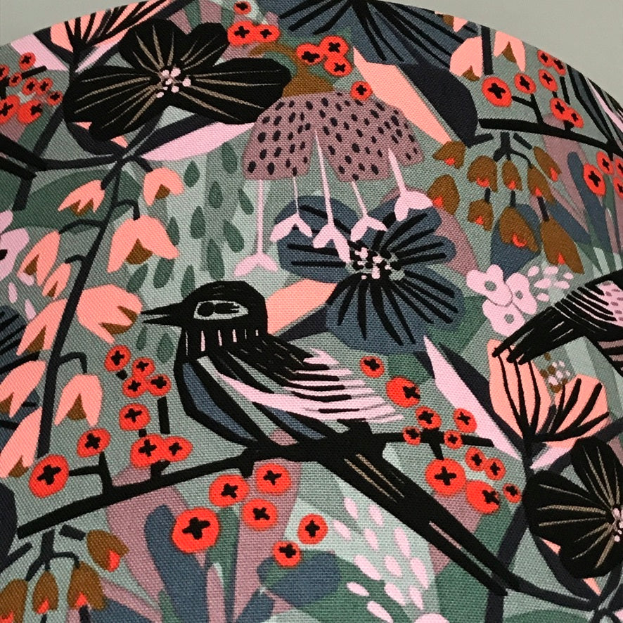 Pastel Birds Cushion Cover