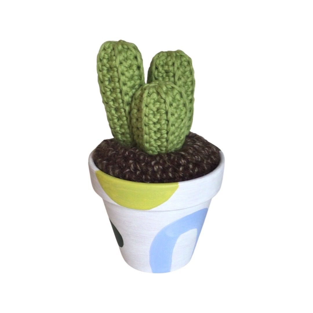 Triple Crochet Cactus - Medium