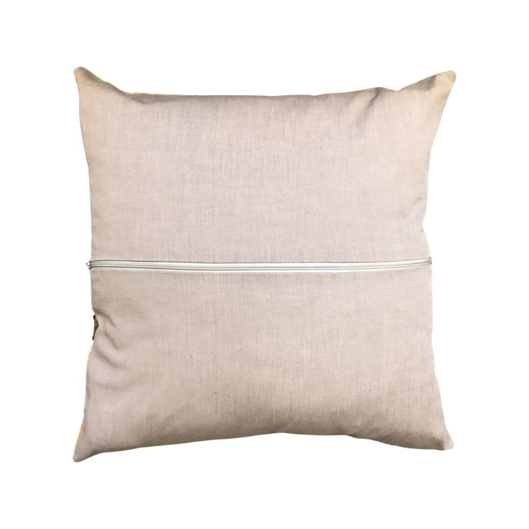 Retro Mustard Cushion Cover