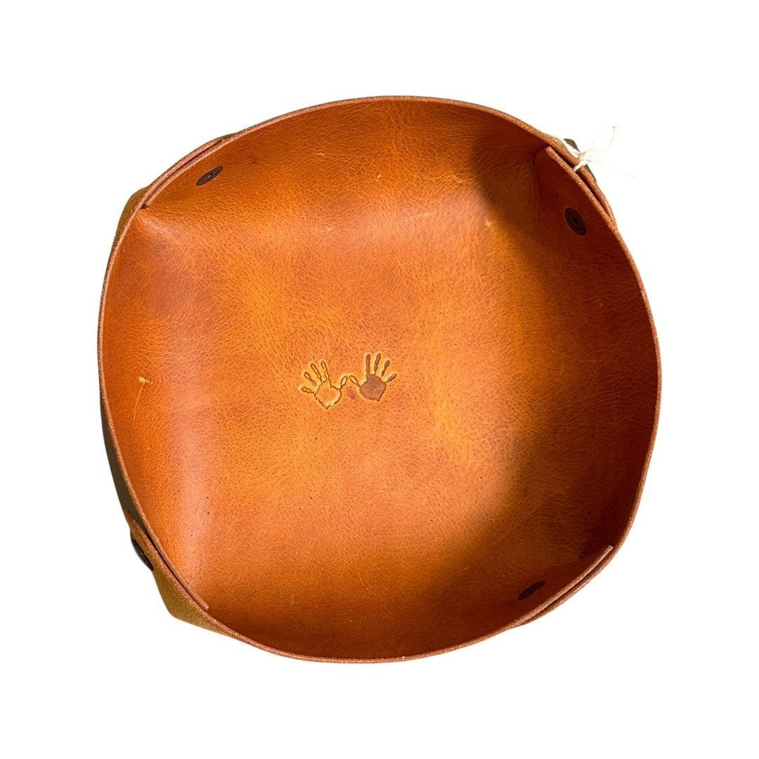 Leather Trinket Tray