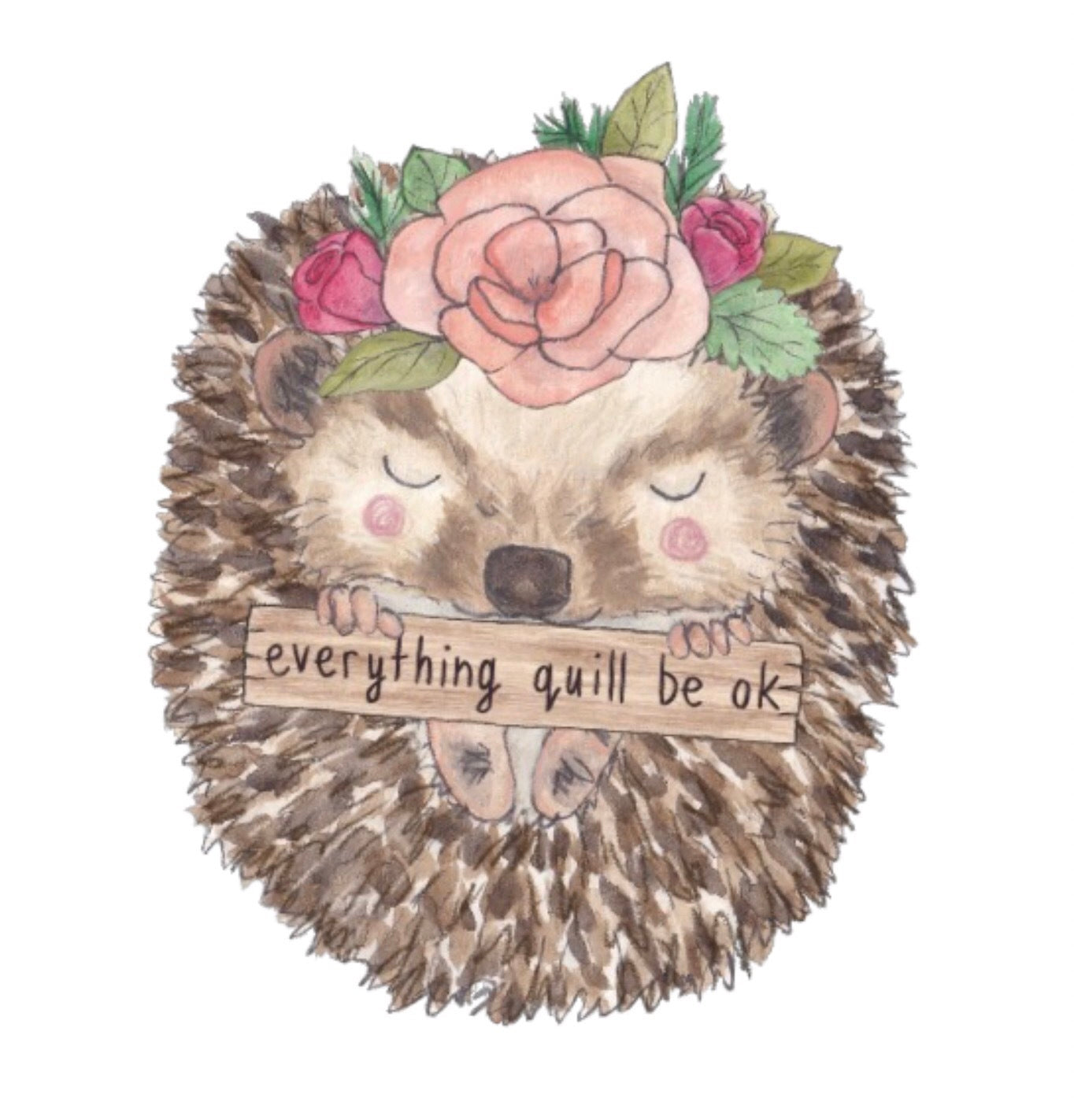 Hedgehog Sticker