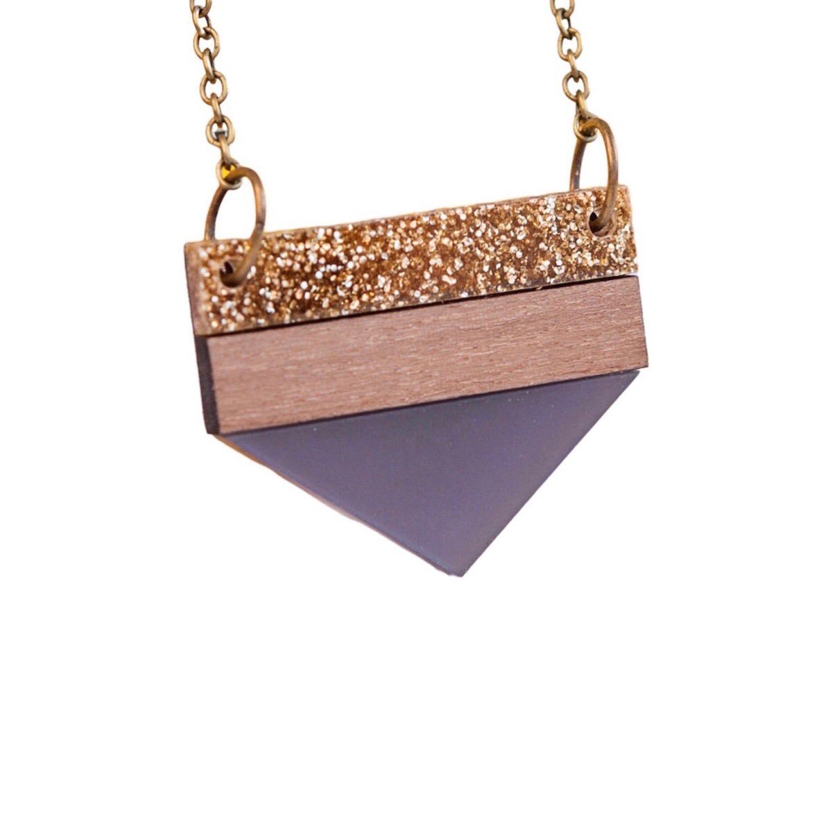 Glitter Point Necklace