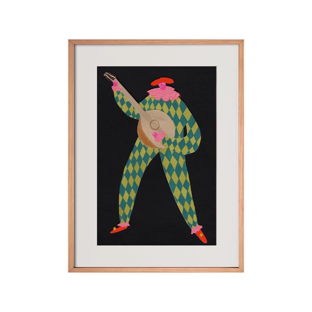 Jaques Circus Character Print