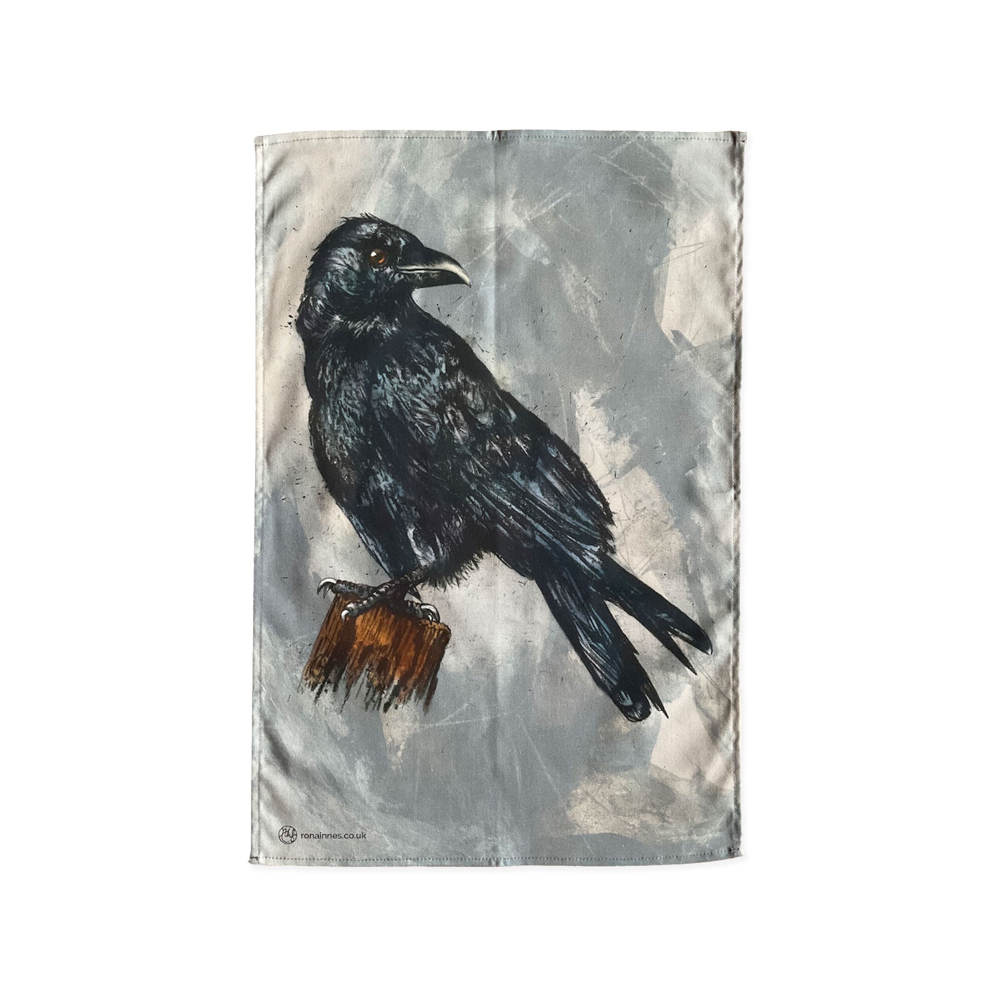 Crow Tea Towel