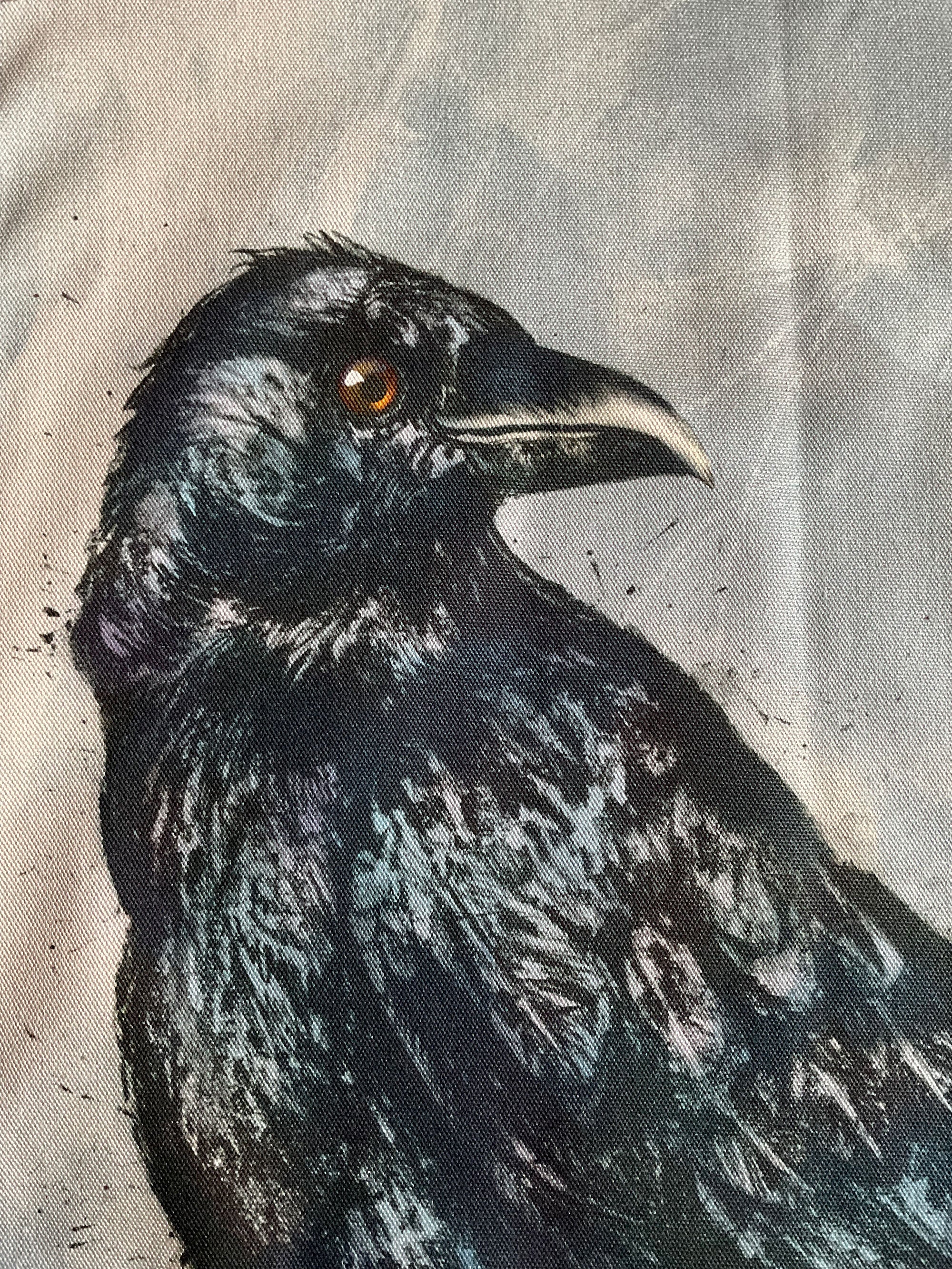 Crow Tea Towel