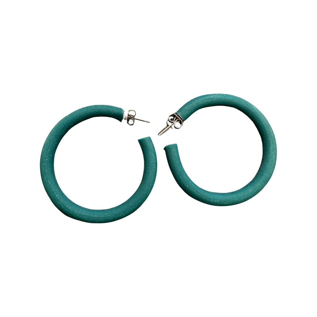Colourful Hoop Earrings