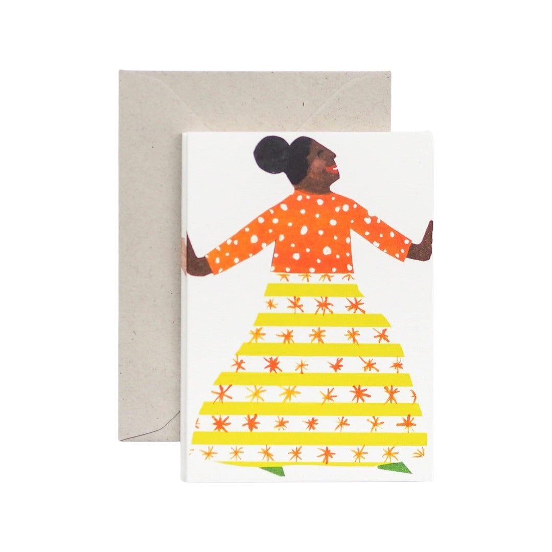 Dancers Concertina Card