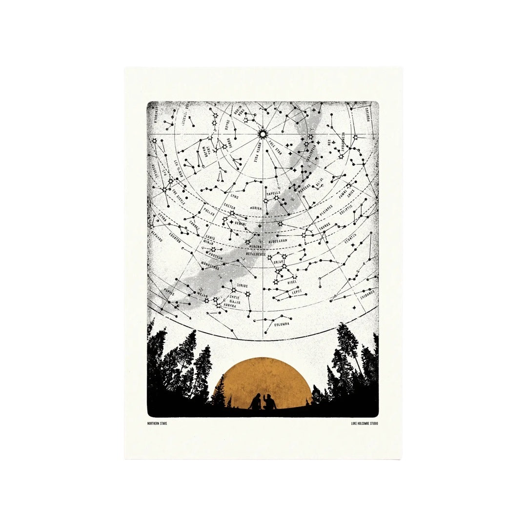 Northern Stars Print