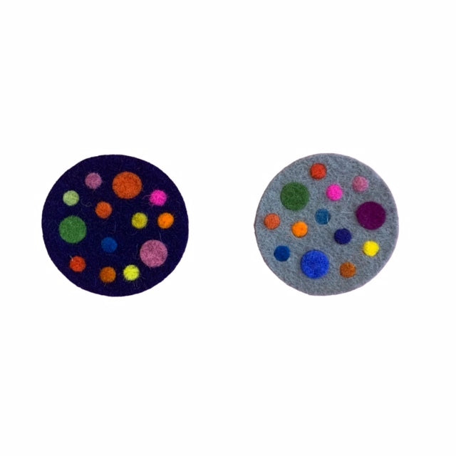 Galaxy Felt Brooch