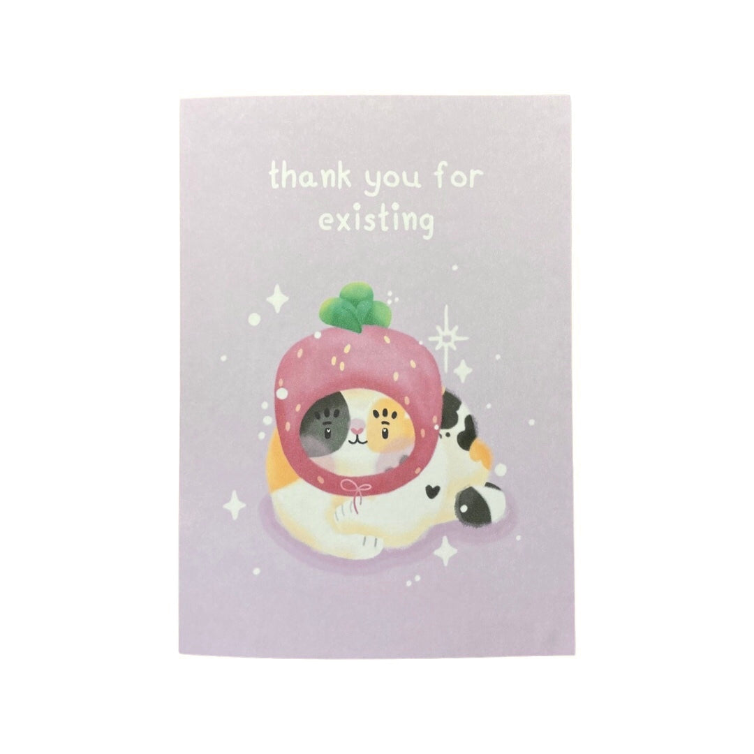 Thank You For Existing Card