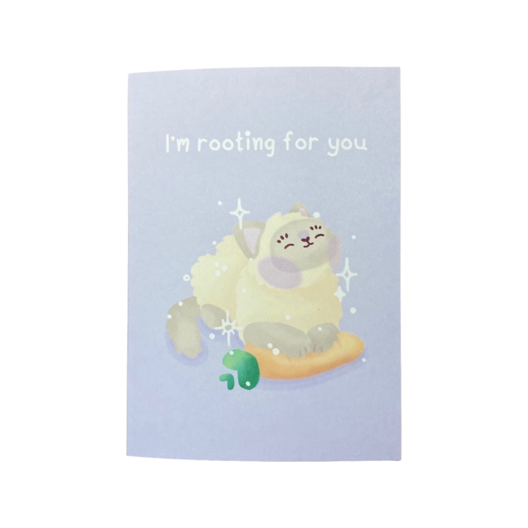 I'm Rooting For You Card