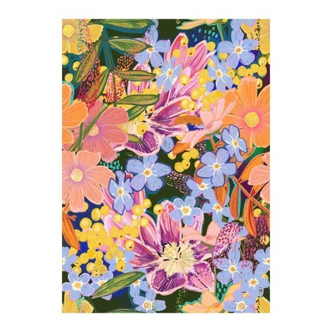 Boom Bloom Botanical Print