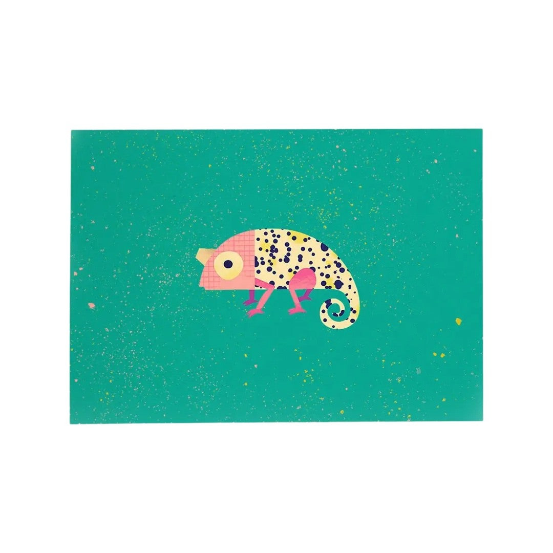 Chameleon Postcard