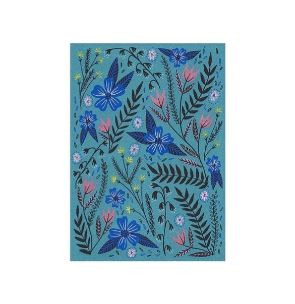Dusk Garden Postcard