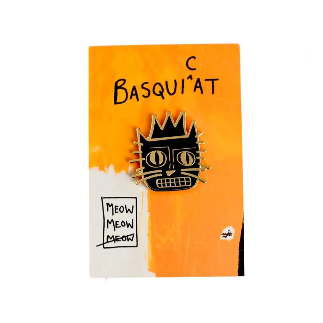 BasquiCAT Cat Enamel Pin Badge