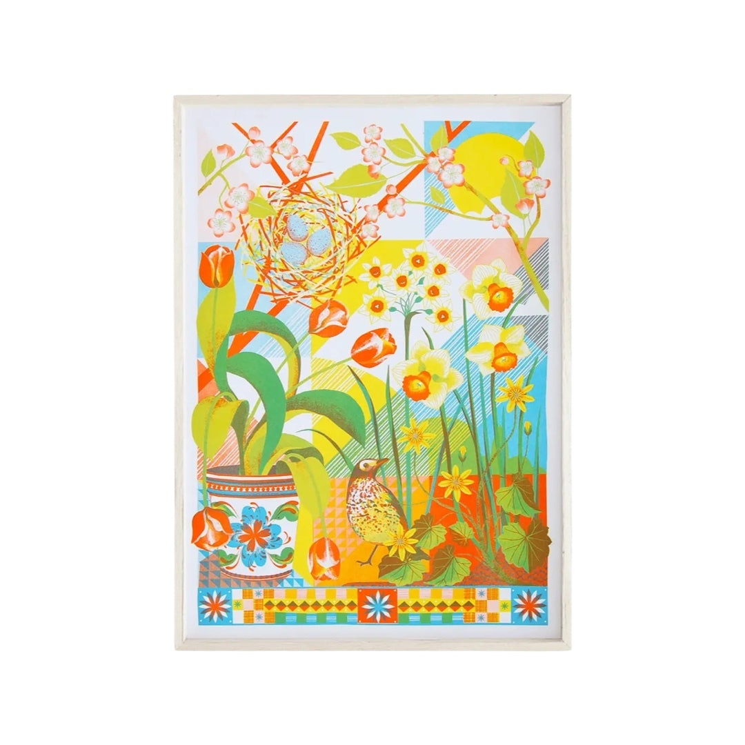 April Floral Print