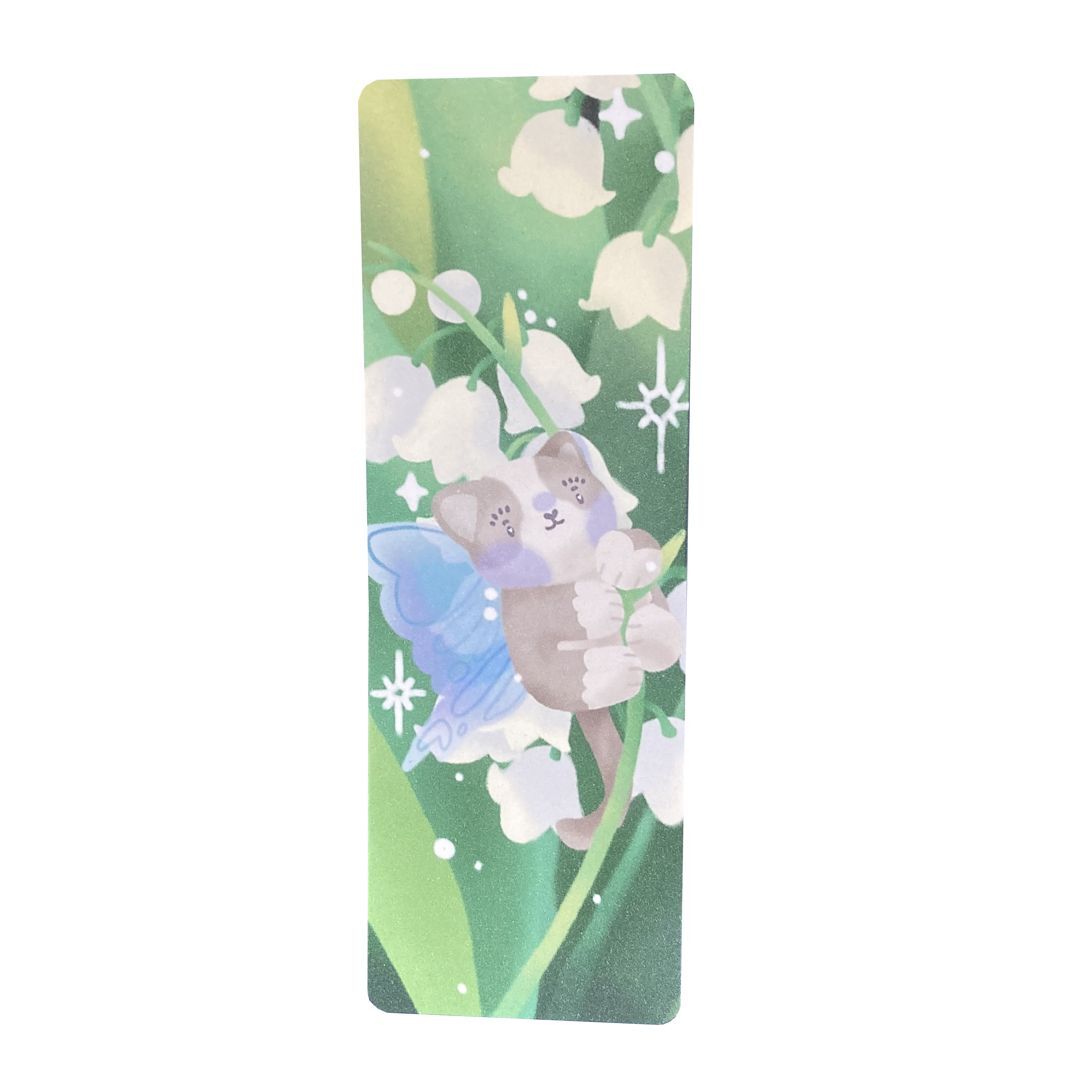 Flower Fairy Cat Bookmarks