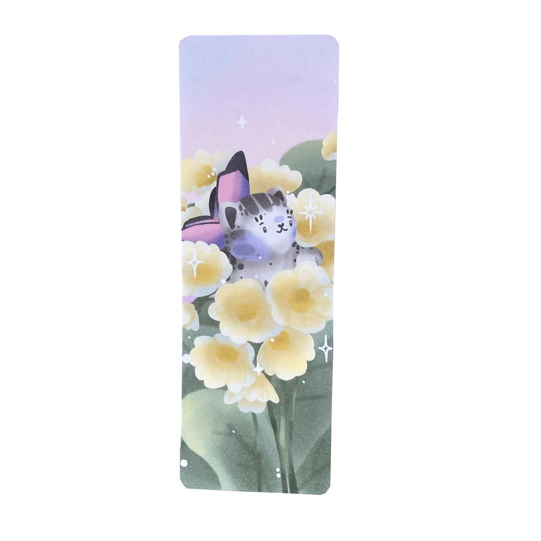Flower Fairy Cat Bookmarks