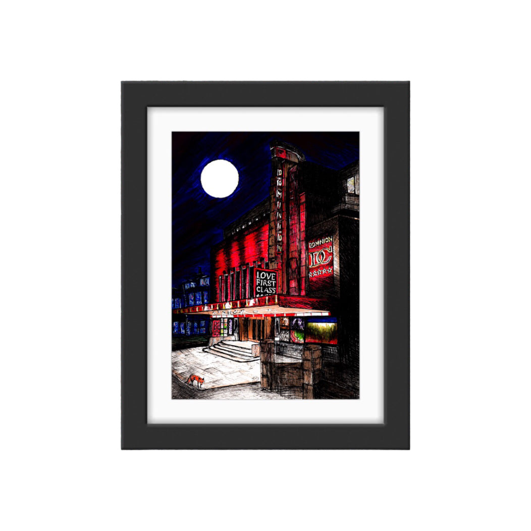 Fox at the Dominion Cinema, Edinburgh Print