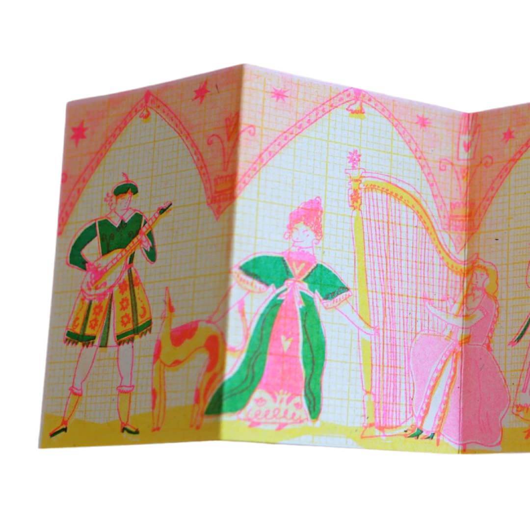 Music Court Concertina Zine
