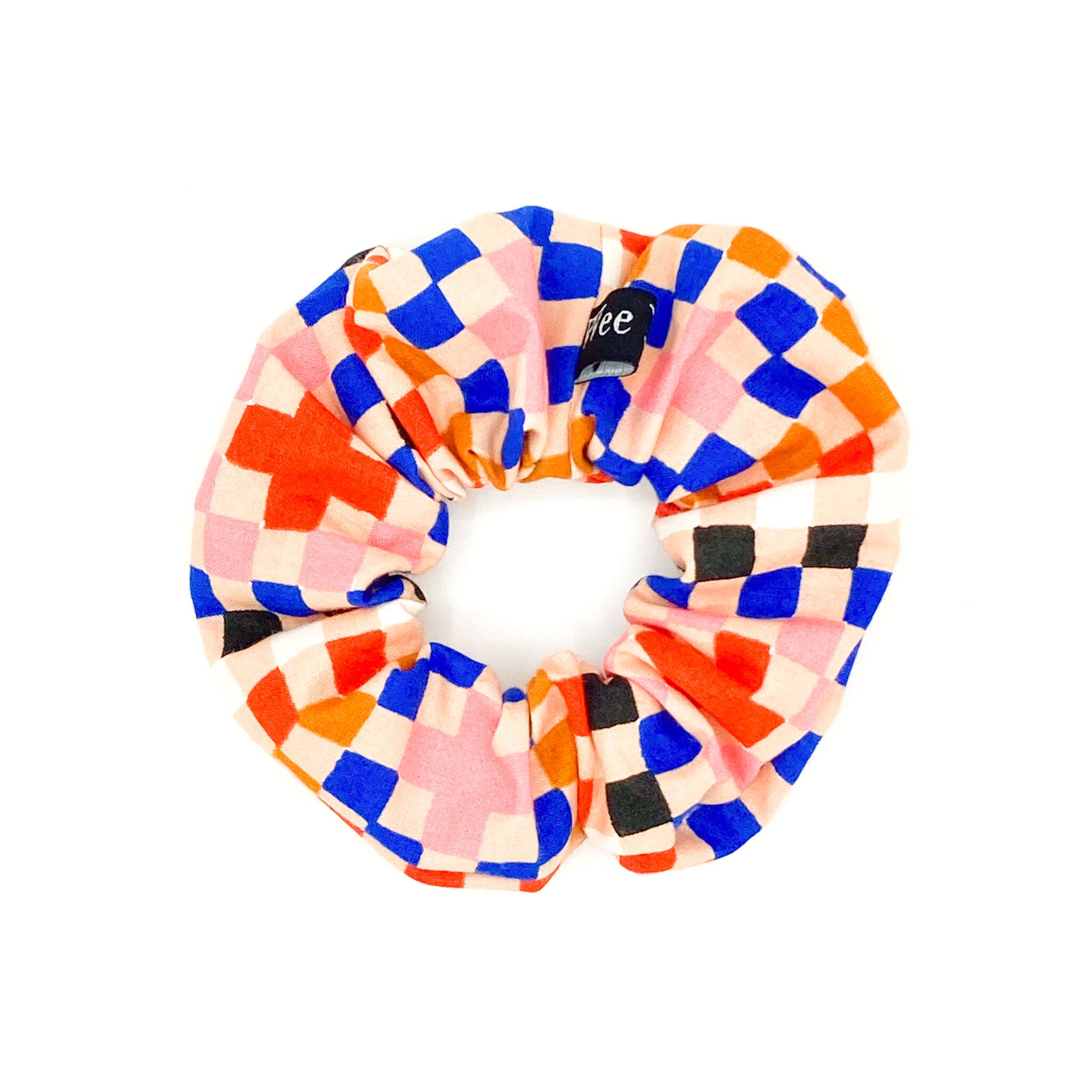 Granny Squares Hair Scrunchie