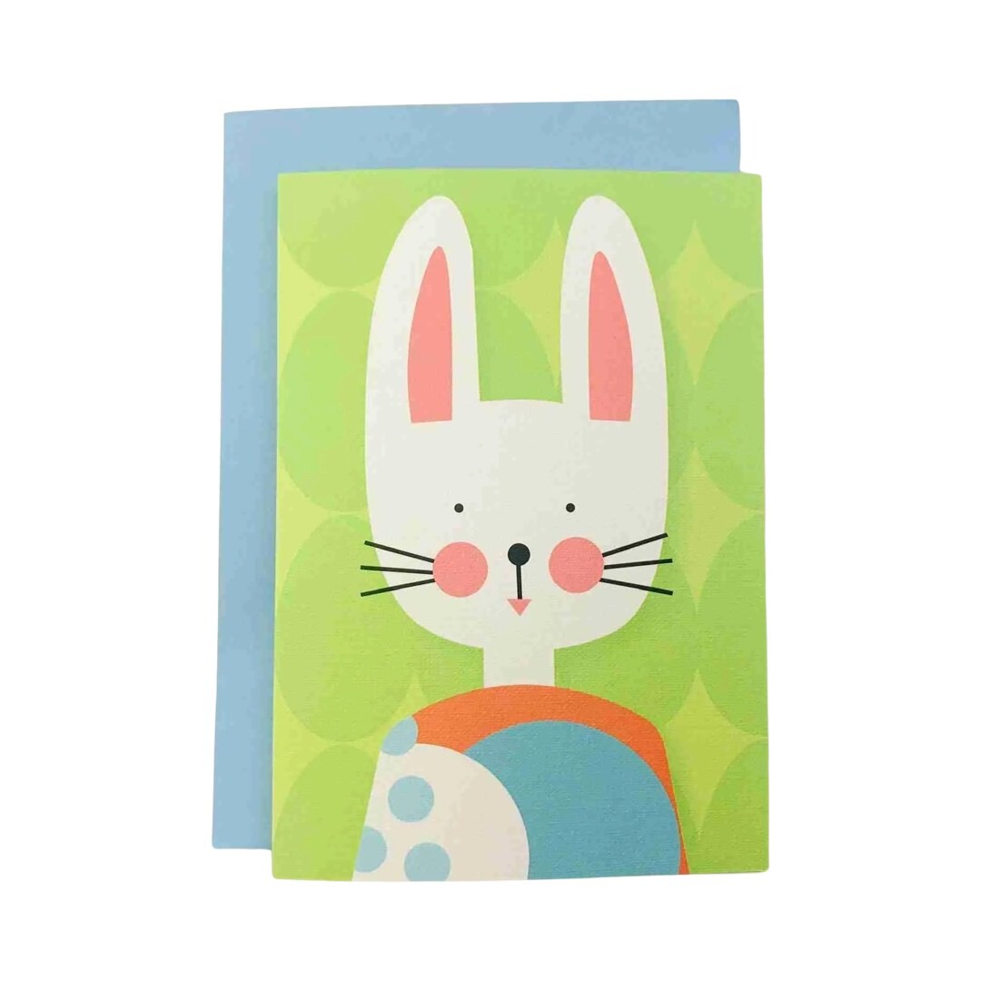 Bunny Card White
