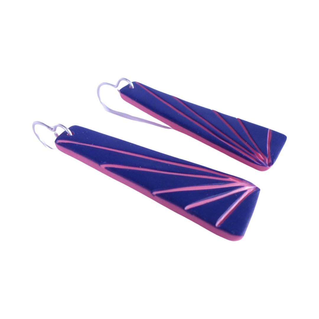 Midnight Drop Earrings