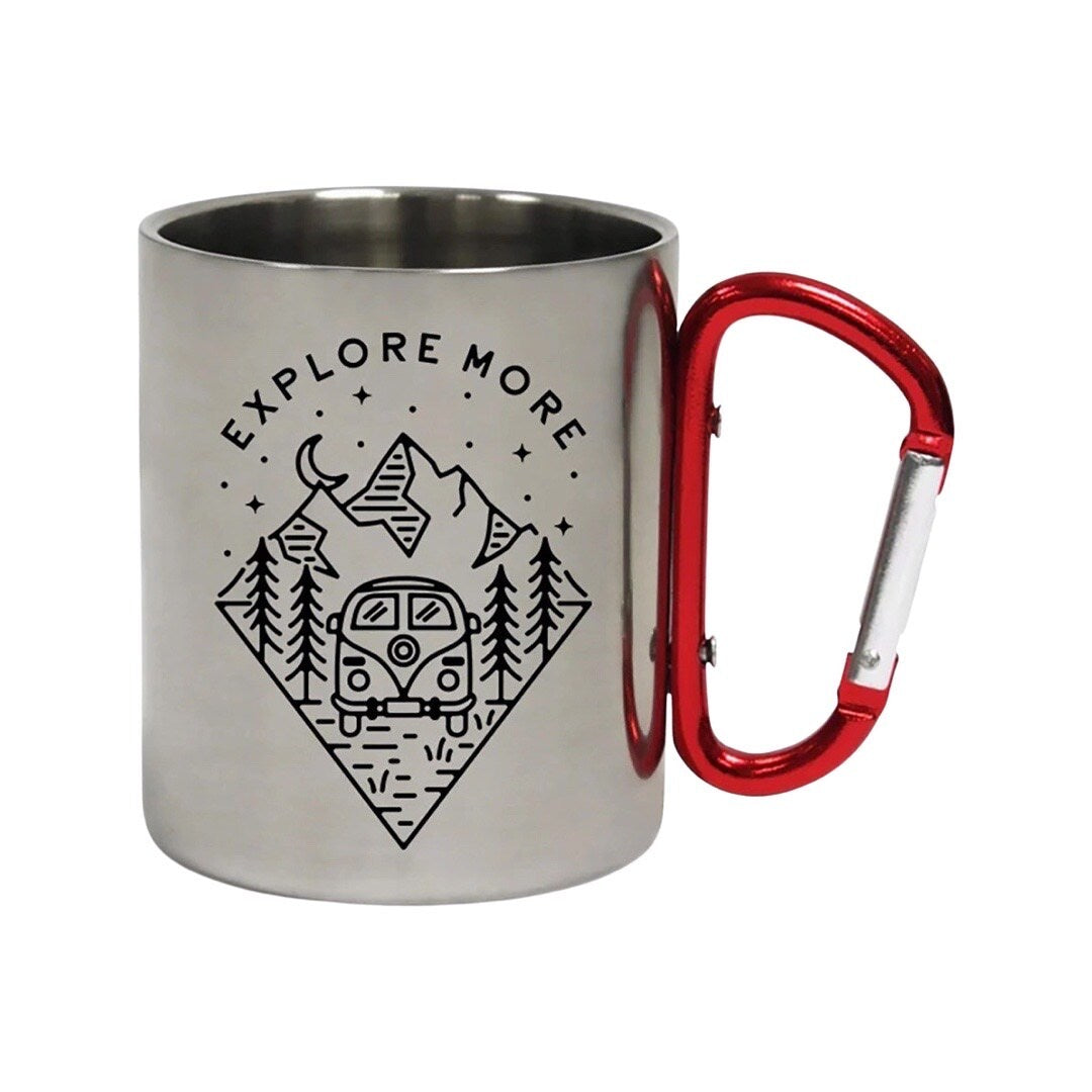 Explore More Carabiner Mug