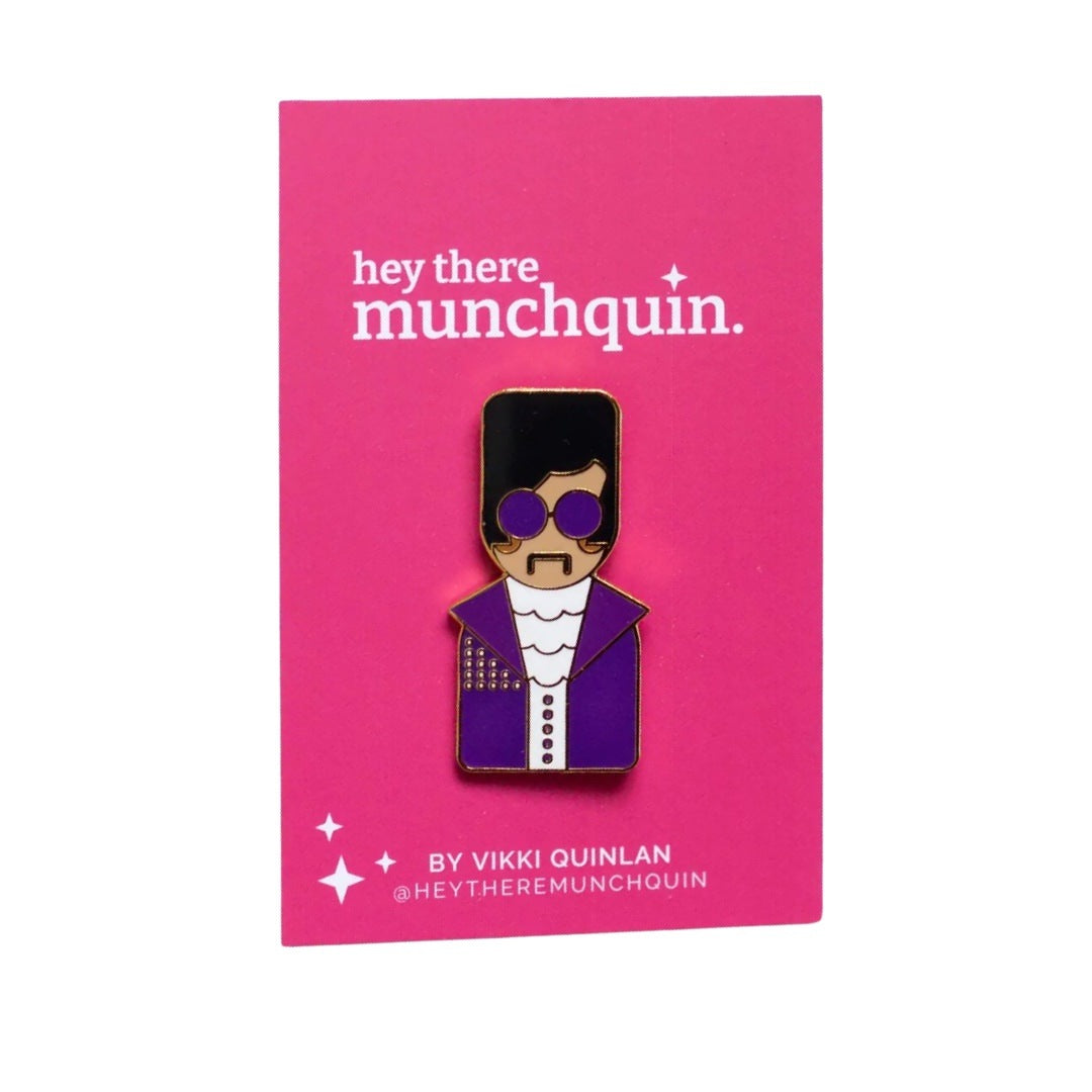 Prince Enamel Pin Badge
